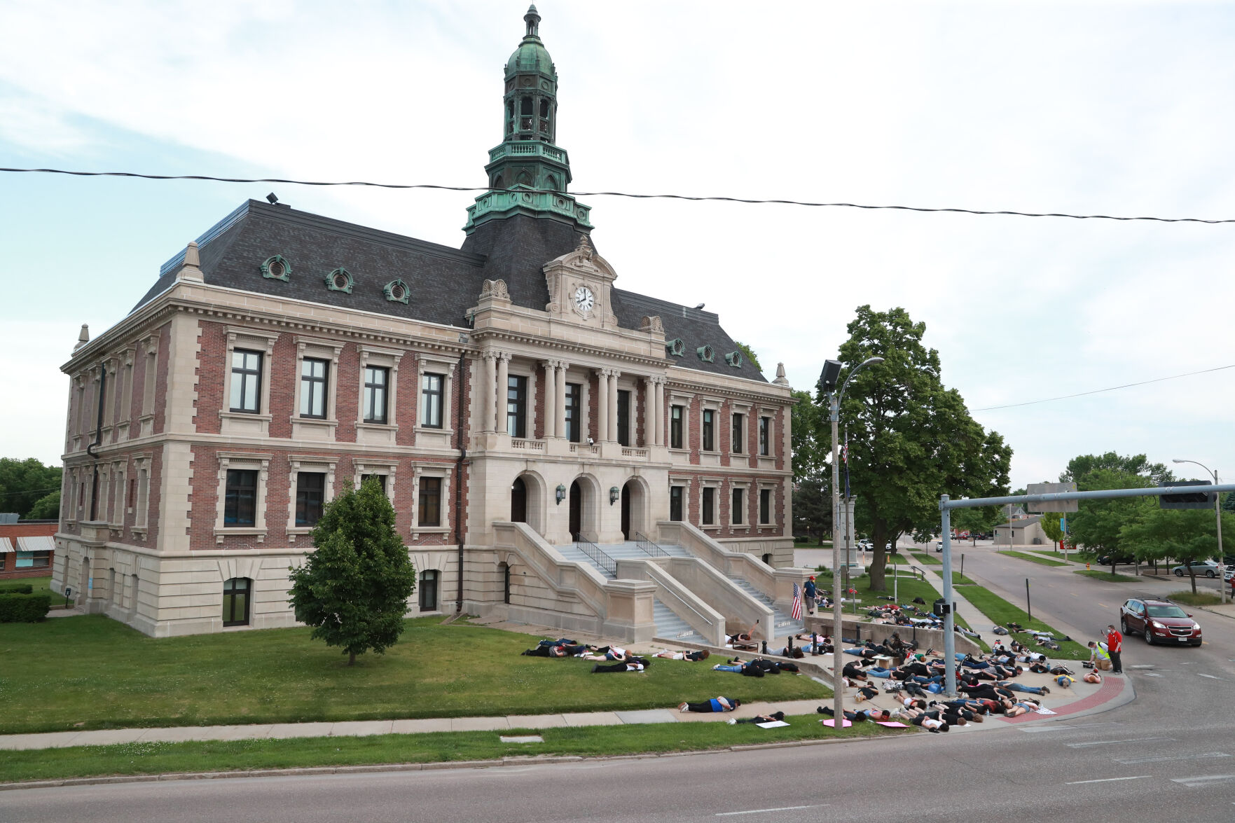 Tuesday night protests in Grand Island